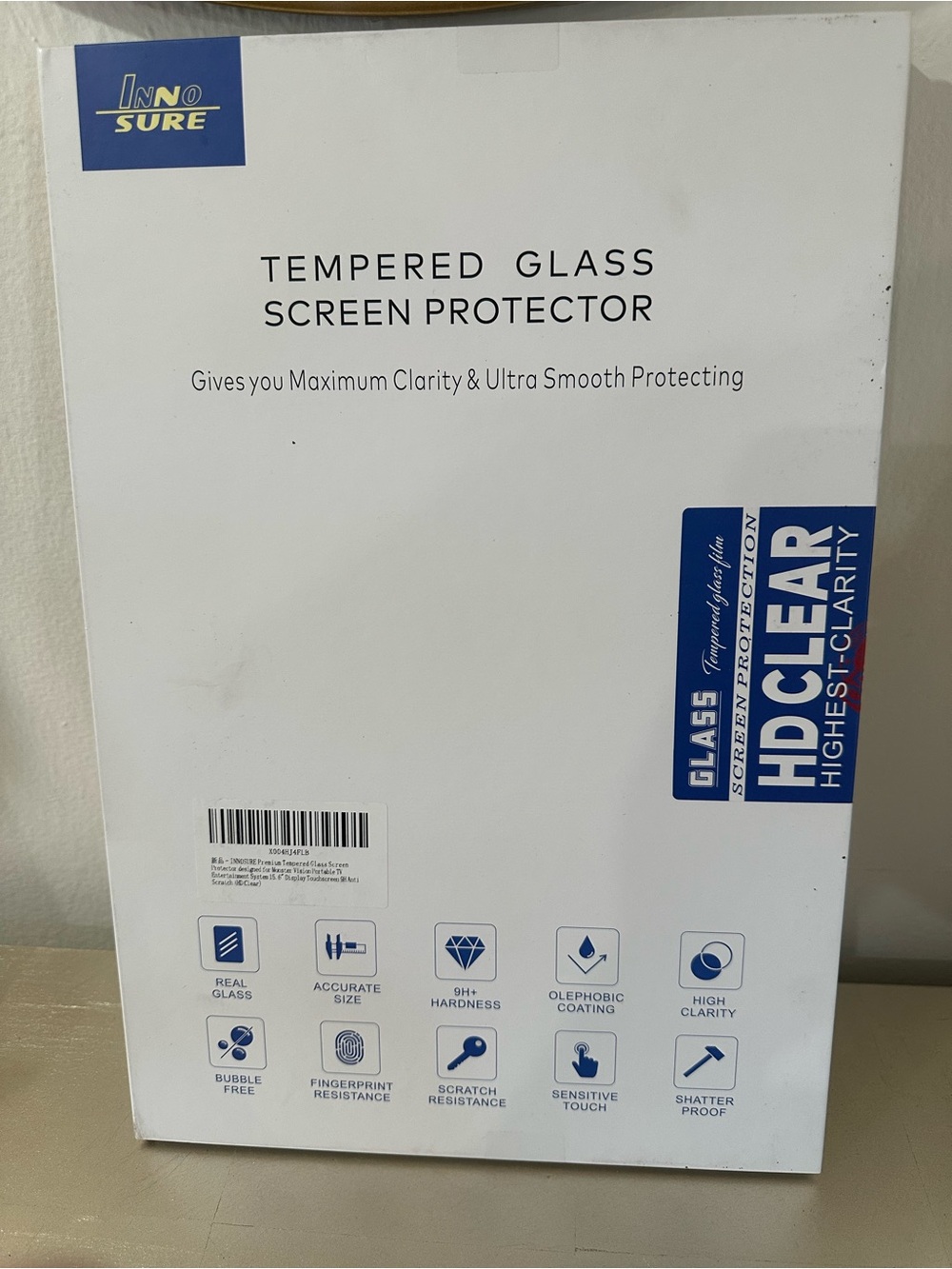 Tempered glass screen protector